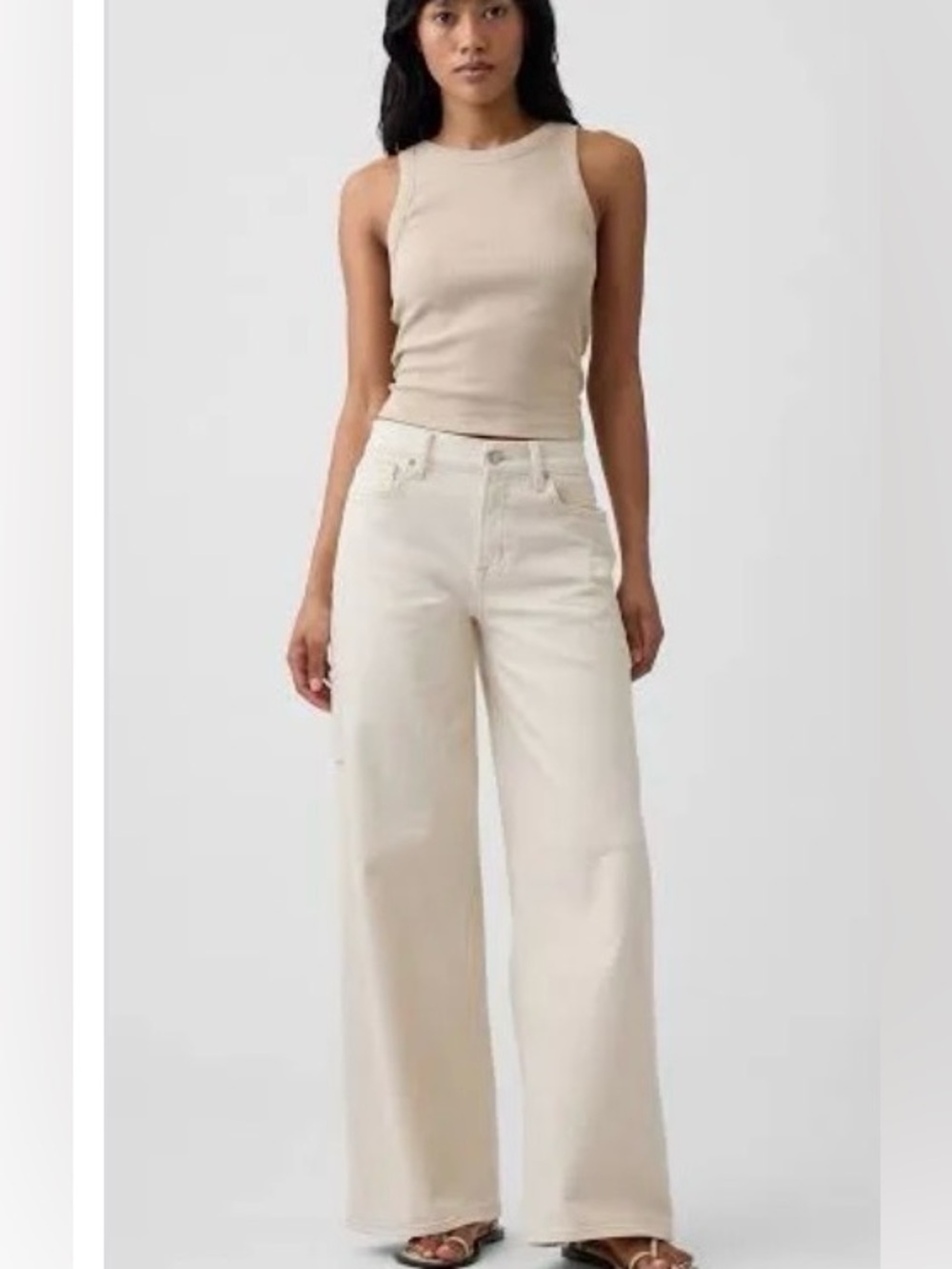 Gap wideleg cargo jeans 8P (26 in inseam)
